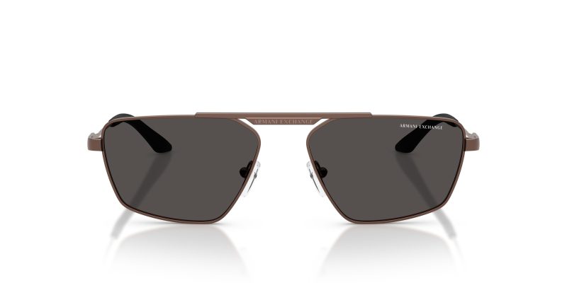 Armani Exchange AX2059S 610687 แว่นกันแดด สีทองแดงด้าน สำหรับผู้ชาย