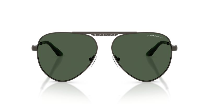 Armani Exchange AX2060S 613371 แว่นกันแดด สีเทาด้าน สำหรับผู้ชาย