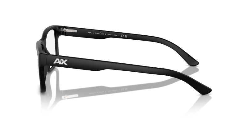 แว่นสายตา Armani Exchange AX3016 8078 มุมข้าง ดีไซน์ URBAN ATTITUDE