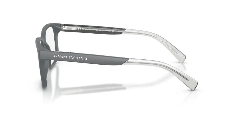 แว่นสายตา Armani Exchange AX3029 8296 มุมข้าง ดีไซน์ URBAN ATTITUDE