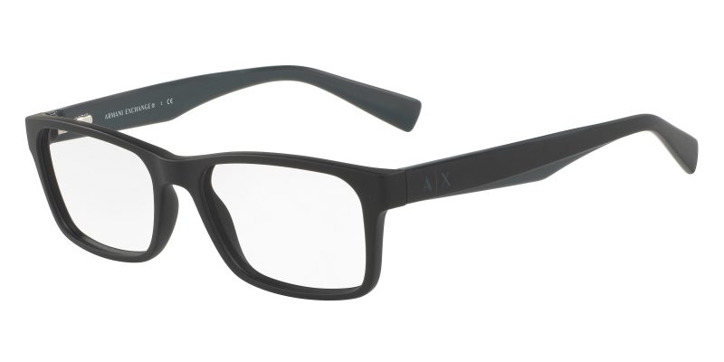 กรอบแว่นสายตา Armani Exchange AX3038F 8199 Matte Black