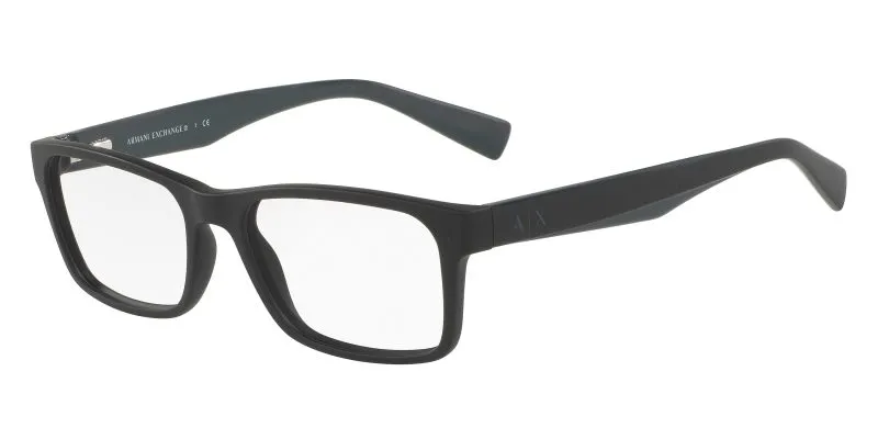 กรอบแว่นสายตา Armani Exchange AX3038F 8199 Matte Black กรอบแว่นสายตา Armani Exchange AX3038F 8199 Matte Black