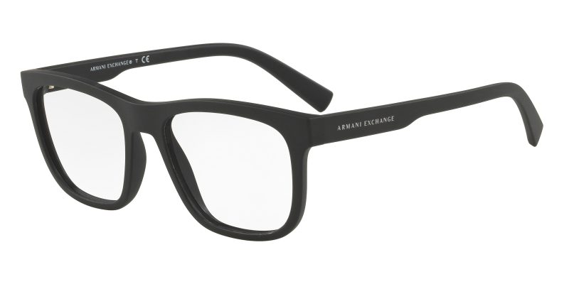 กรอบแว่นสายตา Armani Exchange AX3050F 8078 Matte Black กรอบแว่นสายตา Armani Exchange AX3050F 8078 Matte Black