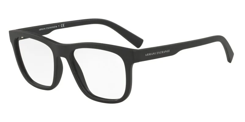 กรอบแว่นสายตา Armani Exchange AX3050F 8078 Matte Black กรอบแว่นสายตา Armani Exchange AX3050F 8078 Matte Black