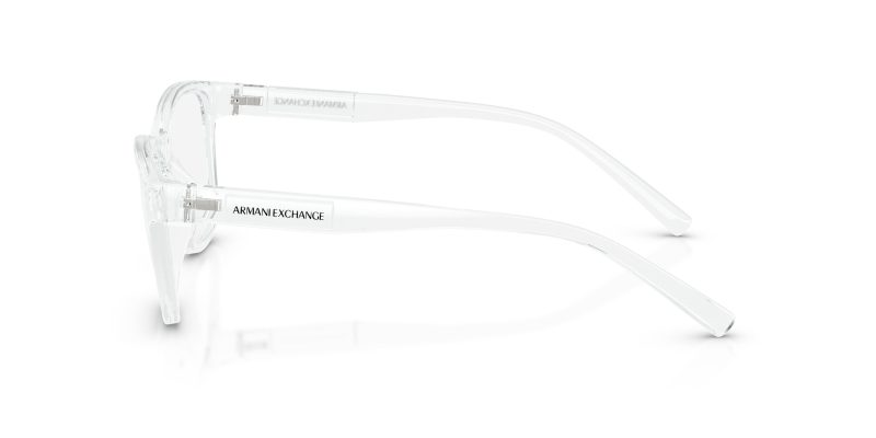 แว่นสายตา Armani Exchange AX3111U 8239 มุมข้าง ลายโลโก้ AX บนขาแว่น