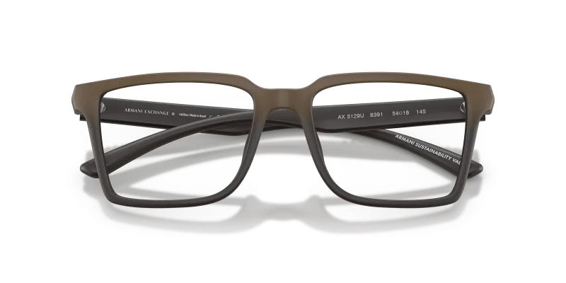 Armani Exchange AX3129U 8391 close-up ด้านหน้า