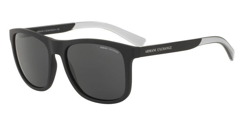 แว่นกันแดด Armani Exchange AX4049SF 818287 Matte Black GREY