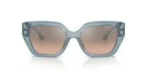 Armani Exchange AX4125SU 82408Z แว่นกันแดด สีฟ้าโปร่งใสแวววาว สำหรับผู้หญิง