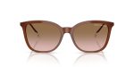 Armani Exchange AX4151SF 836511 แว่นกันแดด สีน้ำตาลเข้มน้ำนม สำหรับผู้หญิง