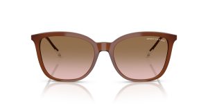 Armani Exchange AX4151SF 836511 แว่นกันแดด สีน้ำตาลเข้มน้ำนม สำหรับผู้หญิง