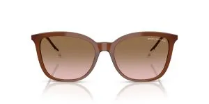 Armani Exchange AX4151SF 836511 แว่นกันแดด สีน้ำตาลเข้มน้ำนม สำหรับผู้หญิง