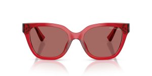 Armani Exchange AX4164SU 839369 แว่นกันแดด สีเชอร์รี่โปร่งใส สำหรับผู้หญิง