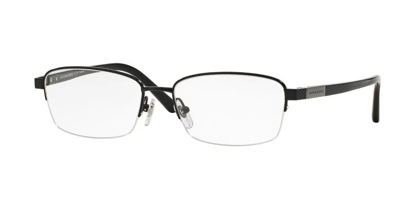 Burberry BE1288TD 1001 แว่นสายตาทรงสี่เหลี่ยมจัตุรัสไทเทเนียมดำ สำหรับผู้ชาย Burberry BE1288TD 1001 แว่นสายตาทรงสี่เหลี่ยมจัตุรัสไทเทเนียมดำ สำหรับผู้ชาย