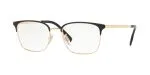 Burberry BE1338D 1017 แว่นสายตาทรงสี่เหลี่ยมจัตุรัสโลหะดำด้าน-ทอง สำหรับผู้ชาย Burberry BE1338D 1017 แว่นสายตาทรงสี่เหลี่ยมจัตุรัสโลหะดำด้าน-ทอง สำหรับผู้ชาย
