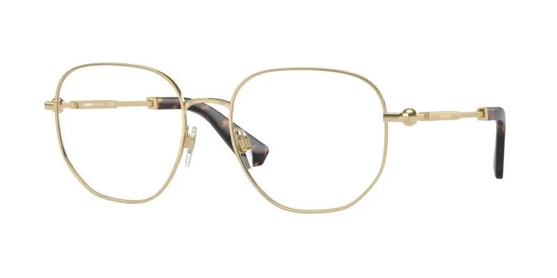 Burberry BE1385 1109 แว่นสายตากรอบโลหะสีทองอ่อน สำหรับผู้หญิง