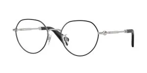 Burberry BE1388D 1230 แว่นสายตาโลหะดำทรงกลม สำหรับผู้ชาย