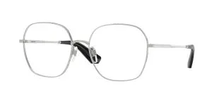 Burberry BE1399 1005 แว่นสายตากรอบโลหะสีเงิน ลาย Metal Check สำหรับผู้หญิง