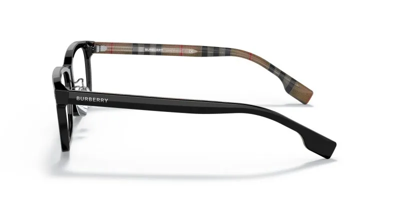 แว่นสายตา Burberry BE2352F 3773 มุมข้าง ลาย Check วินเทจบนขาแว่นอะซิเตท