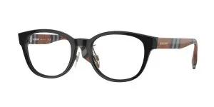 Burberry BE2381D 4041 แว่นสายตาทรงสี่เหลี่ยมจัตุรัสอะซิเตทดำ สำหรับผู้หญิง