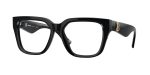 Burberry BE2403F 3001 แว่นสายตาอะซิเตทสีดำขัดเงา สำหรับผู้หญิง