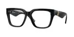 Burberry BE2403F 3001 แว่นสายตาอะซิเตทสีดำขัดเงา สำหรับผู้หญิง