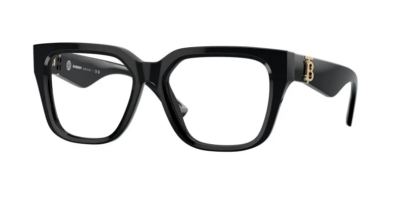 Burberry BE2403F 3001 แว่นสายตาอะซิเตทสีดำขัดเงา สำหรับผู้หญิง