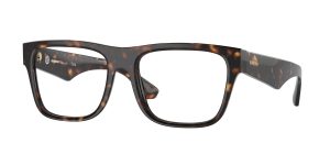 Burberry BE2411F 3002 แว่นสายตาฮาวานาเข้มทรงสี่เหลี่ยม สำหรับผู้ชาย