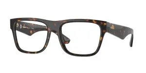 Burberry BE2411F 3002 แว่นสายตาฮาวานาเข้มทรงสี่เหลี่ยม สำหรับผู้ชาย