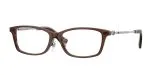 Burberry BE2414D 4245 แว่นสายตาสีน้ำตาลขาแว่นกันเมทัล สำหรับผู้ชาย