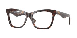 Burberry BE2416F 3002 แว่นสายตาทรงตาแมว Yellow Havana สำหรับผู้หญิง