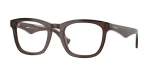Burberry BE2417F 4116 แว่นสายตาอะซิเตทสีน้ำตาล ทรงสี่เหลี่ยม สำหรับผู้ชาย