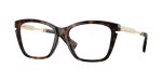 Burberry BE2427U 3002 แว่นสายตาทรงตาแมวสีฮาวานาเข้ม สำหรับผู้หญิง