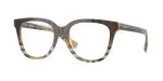 Burberry BE2439F 4202 แว่นสายตาอะซิเตทลายหมากรุก Check Sand Gradient สำหรับผู้หญิง