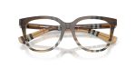 Burberry BE2439F 4202 close-up ด้านหน้า Burberry BE2439F 4202 close-up ด้านหน้า