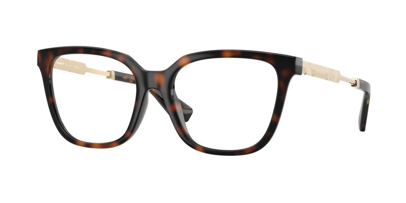 Burberry BE2441U 3002 แว่นสายตาฮาวานาเข้มขาทองอ่อน สำหรับผู้หญิง