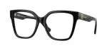 Burberry BE2443F 3001 แว่นสายตาทรงสี่เหลี่ยมอะซิเตทสีดำ สำหรับผู้หญิง