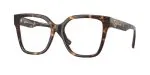 Burberry BE2443F 3002 แว่นสายตาทรงสี่เหลี่ยมอะซิเตทสีฮาวานาเข้ม สำหรับผู้หญิง