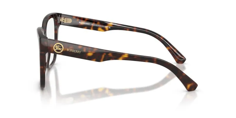 แว่นสายตา Burberry BE2443F 3002 มุมข้าง อะซิเตทสีฮาวานาเข้ม GEOFIT คานต่ำ