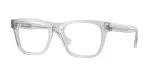 Burberry BE2445F 4210 แว่นสายตาทรงสี่เหลี่ยมอะซิเตทสีเทาขัดเงา สำหรับผู้ชาย