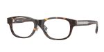 Burberry BE2449D 4205 แว่นสายตาทรงสี่เหลี่ยมผืนผ้าอะซิเตทสีฮาวานาเข้ม สำหรับผู้ชาย