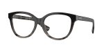 Burberry BE2456 4200 แว่นสายตาทรงตาแมวอะซิเตทลาย Check Grey Gradient สำหรับผู้หญิง