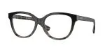 Burberry BE2456 4200 แว่นสายตาทรงตาแมวอะซิเตทลาย Check Grey Gradient สำหรับผู้หญิง