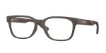 Burberry BE2460D 4234 แว่นสายตาทรงสี่เหลี่ยมผืนผ้าวัสดุฉีดสีน้ำตาลด้าน สำหรับผู้ชาย