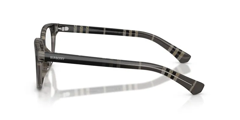 แว่นสายตา Burberry BE2462D 4200 มุมข้าง ลาย Check Gradient Grey คอลเลกชัน GRADIENT CHECK