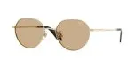 Burberry BE3173D 110973 แว่นกันแดดทองอ่อน-น้ำตาลเข้ม ทรงกลม Unisex Burberry BE3173D 110973 แว่นกันแดดทองอ่อน-น้ำตาลเข้ม ทรงกลม Unisex