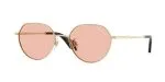 Burberry BE3173D 110984 แว่นกันแดดทองอ่อน-ชมพูเข้ม ทรงกลม ทุกเพศ Burberry BE3173D 110984 แว่นกันแดดทองอ่อน-ชมพูเข้ม ทรงกลม ทุกเพศ