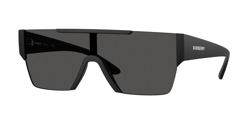 Burberry BE4291 346487 แว่นกันแดดกรอบดำด้านเลนส์เทาเข้ม Dark Grey ผู้ชาย