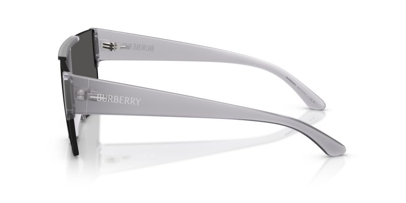 แว่นกันแดด Burberry BE4291 421387 มุมข้าง กรอบเทาขุ่น Kingdom