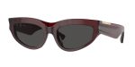 Burberry BE4425U 411587 แว่นกันแดดลาย Check Red เลนส์เทาเข้ม ผู้หญิง