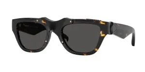 Burberry BE4445U 410687 แว่นกันแดดสีฮาวานาเข้มเลนส์เทาเข้ม Unisex